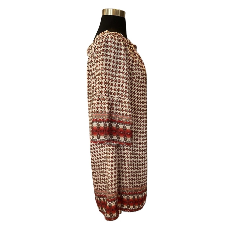 Carolina Belle Montreal retro off shoulder shift dress bell sleeve 2 sma… - Picture 8 of 15